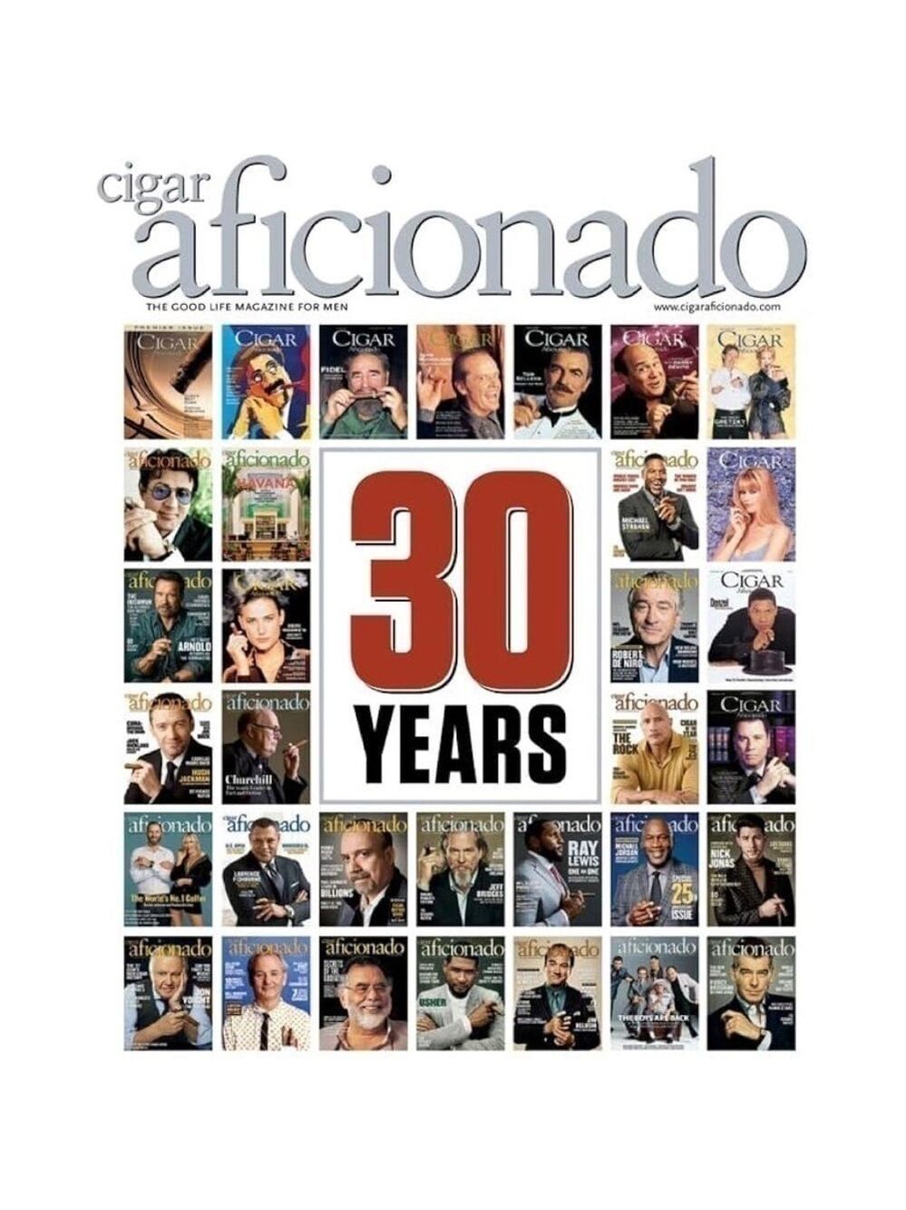 Cigar aficionado Magazine 30 year anniversary issue November December 2022